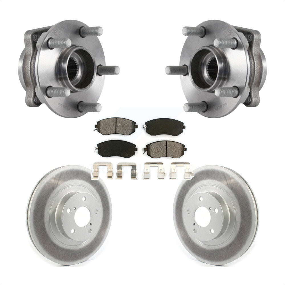 Transit Auto KBB-114711 Wheel Bearing and Hub Assembly for 2015-2018 Subaru Crosstrek, Subaru Forester, Subaru XV Crosstrek - Front product image