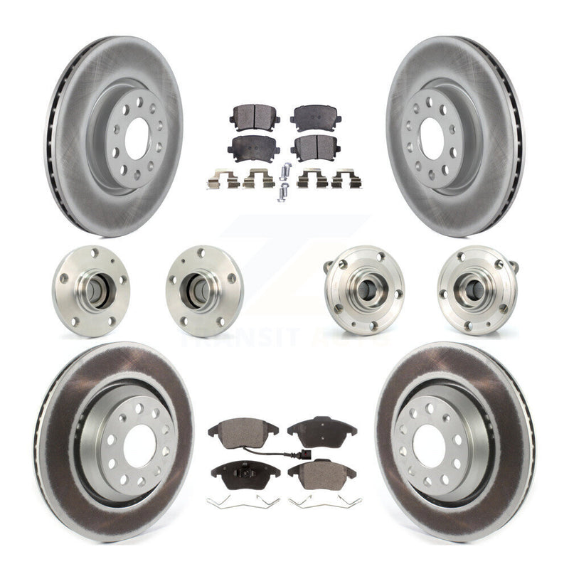 Transit Auto KBB-114717 Wheel Bearing and Hub Assembly for 2009-2010 Volkswagen Passat CC - Front and Rear product image