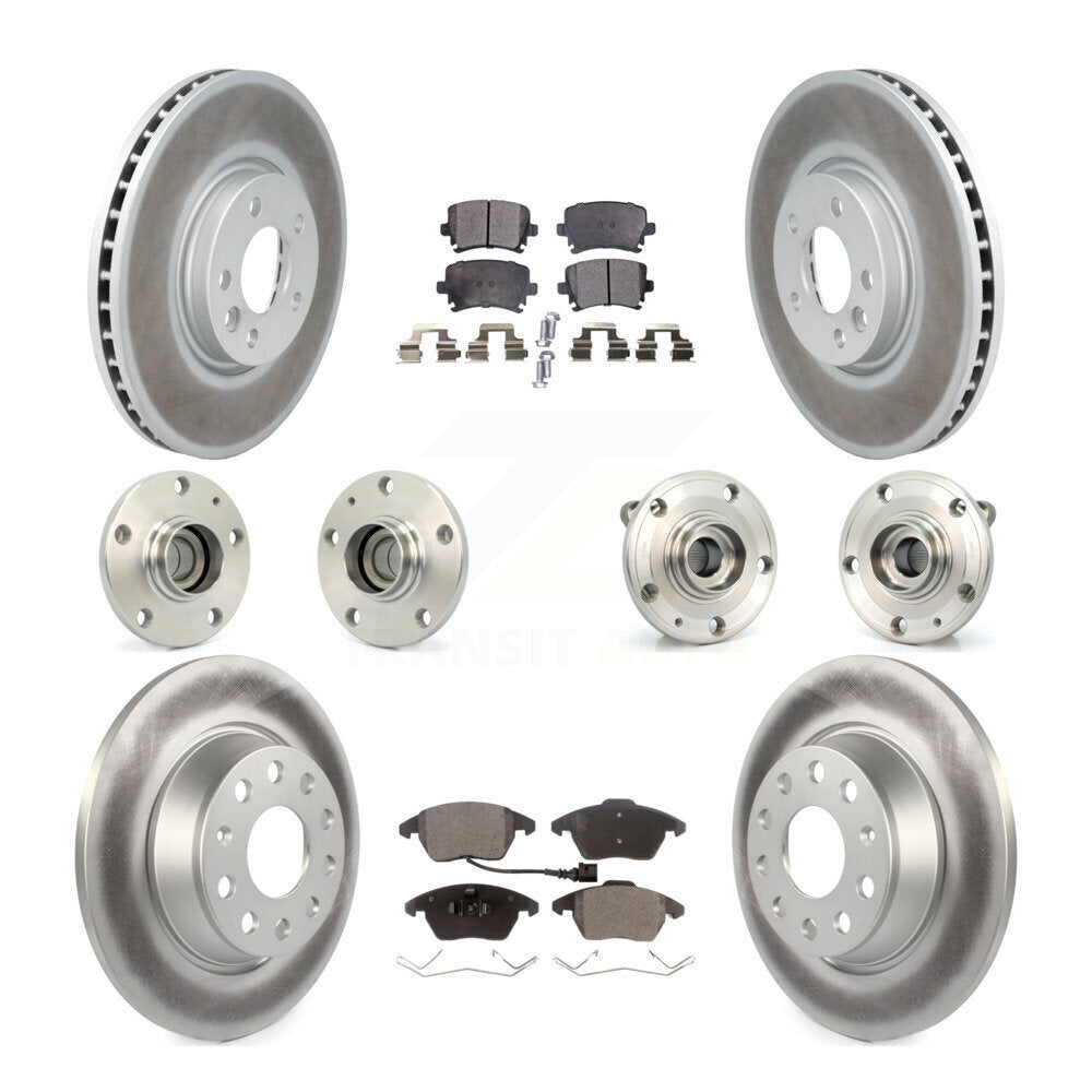 Transit Auto KBB-114718 Wheel Bearing and Hub Assembly for 2009-2012 Volkswagen CC - Front and Rear product image