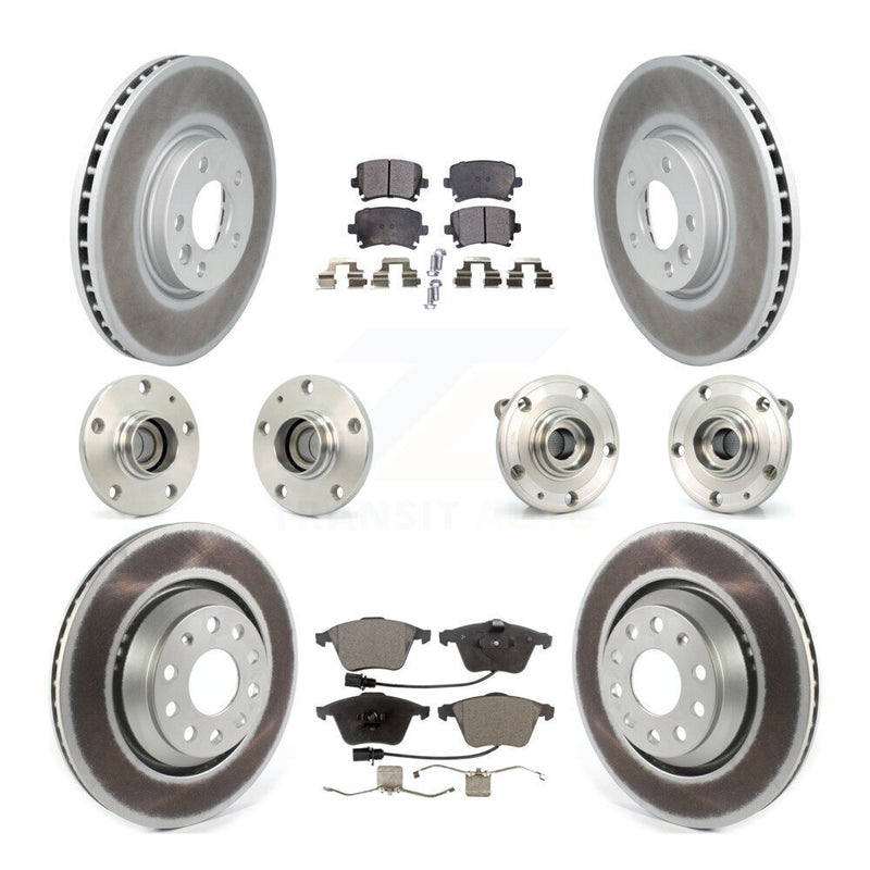 Transit Auto KBB-114719 Wheel Bearing and Hub Assembly for 2009-2010 Volkswagen CC - Front and Rear product image