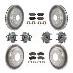 Transit Auto KBB-114744 Wheel Bearing and Hub Assembly for 2017-2020 Hyundai Elantra - Front and Rear product image