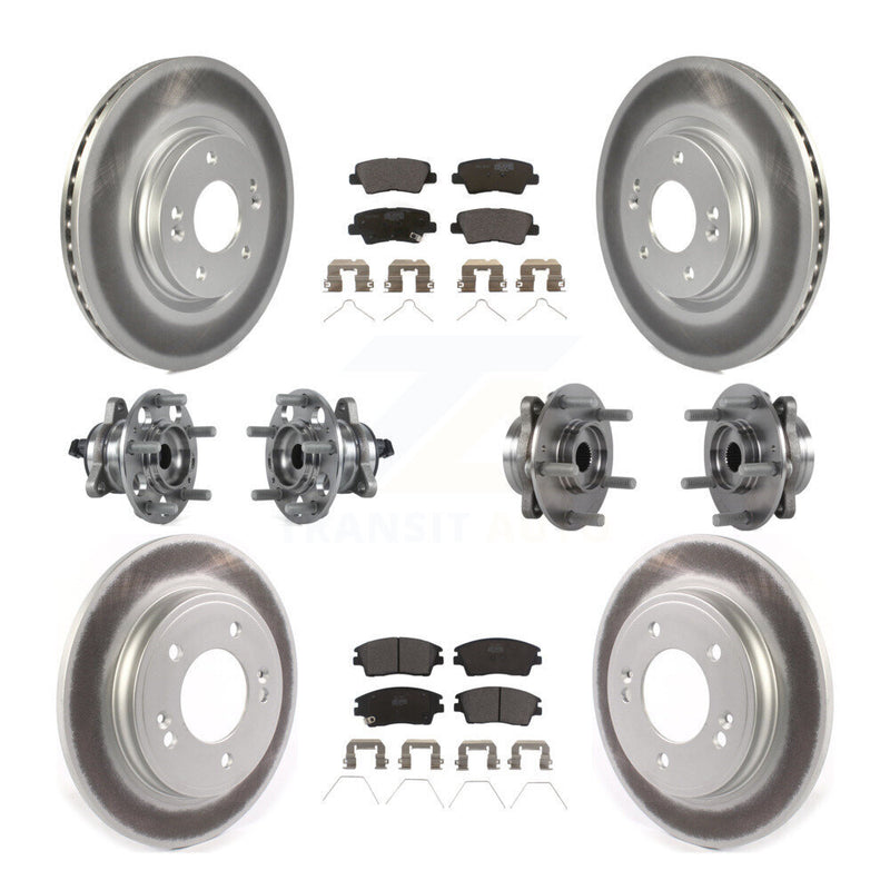 Transit Auto KBB-114744 Wheel Bearing and Hub Assembly for 2017-2020 Hyundai Elantra - Front and Rear product image