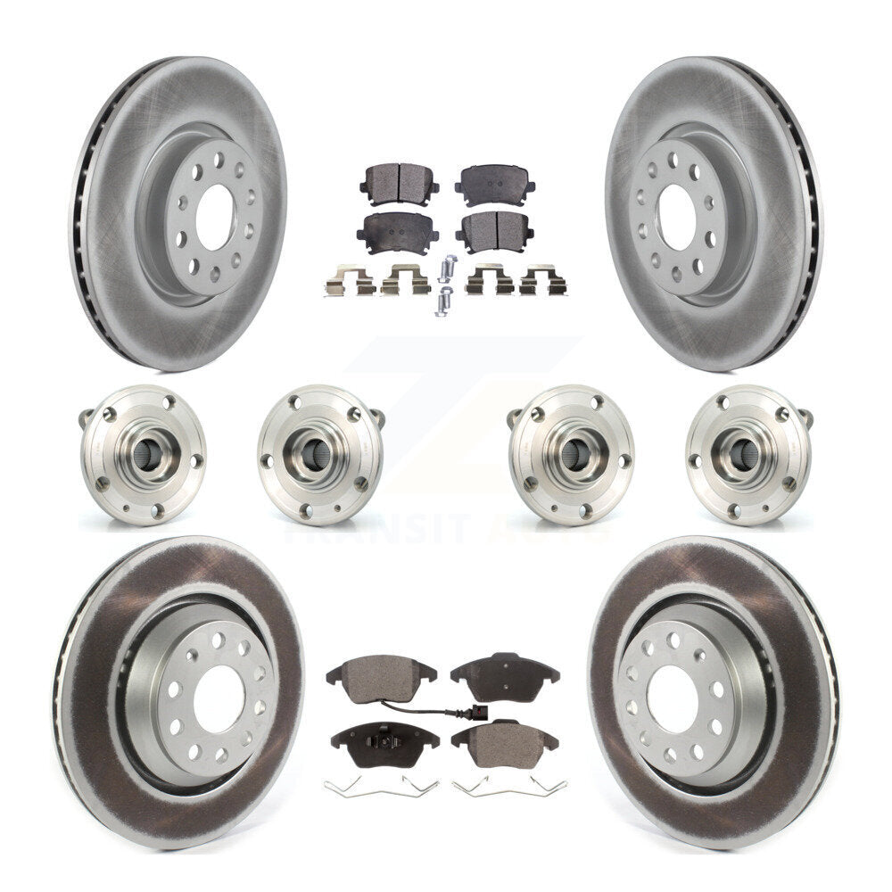 Transit Auto KBB-114746 Wheel Bearing and Hub Assembly for 2009-2010 Volkswagen Passat CC - Front and Rear product image