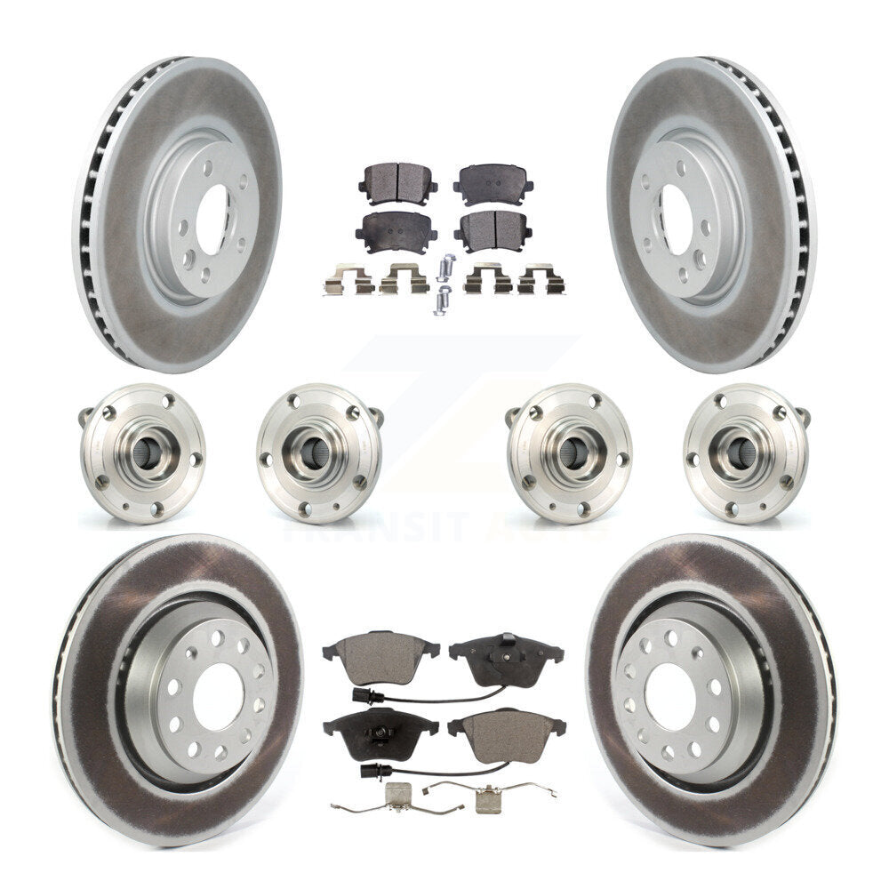 Transit Auto KBB-114747 Wheel Bearing and Hub Assembly for 2009-2012 Volkswagen CC - Front and Rear product image