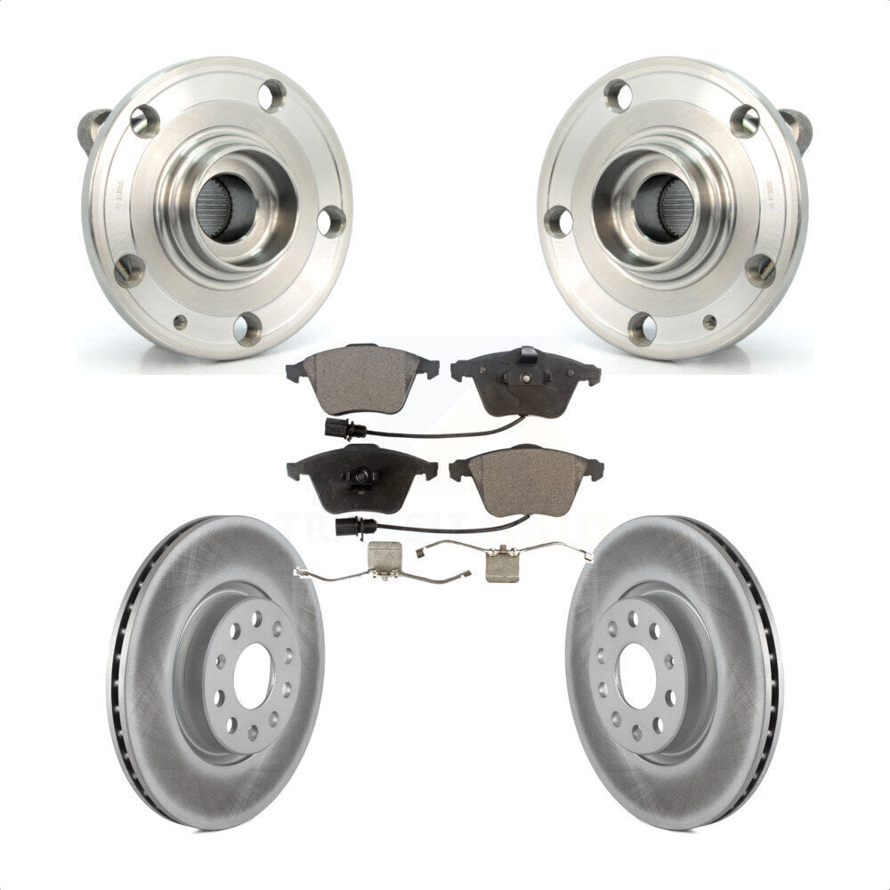 Transit Auto KBB-114763 Wheel Bearing and Hub Assembly for 2009-2012 Volkswagen CC - Front product image
