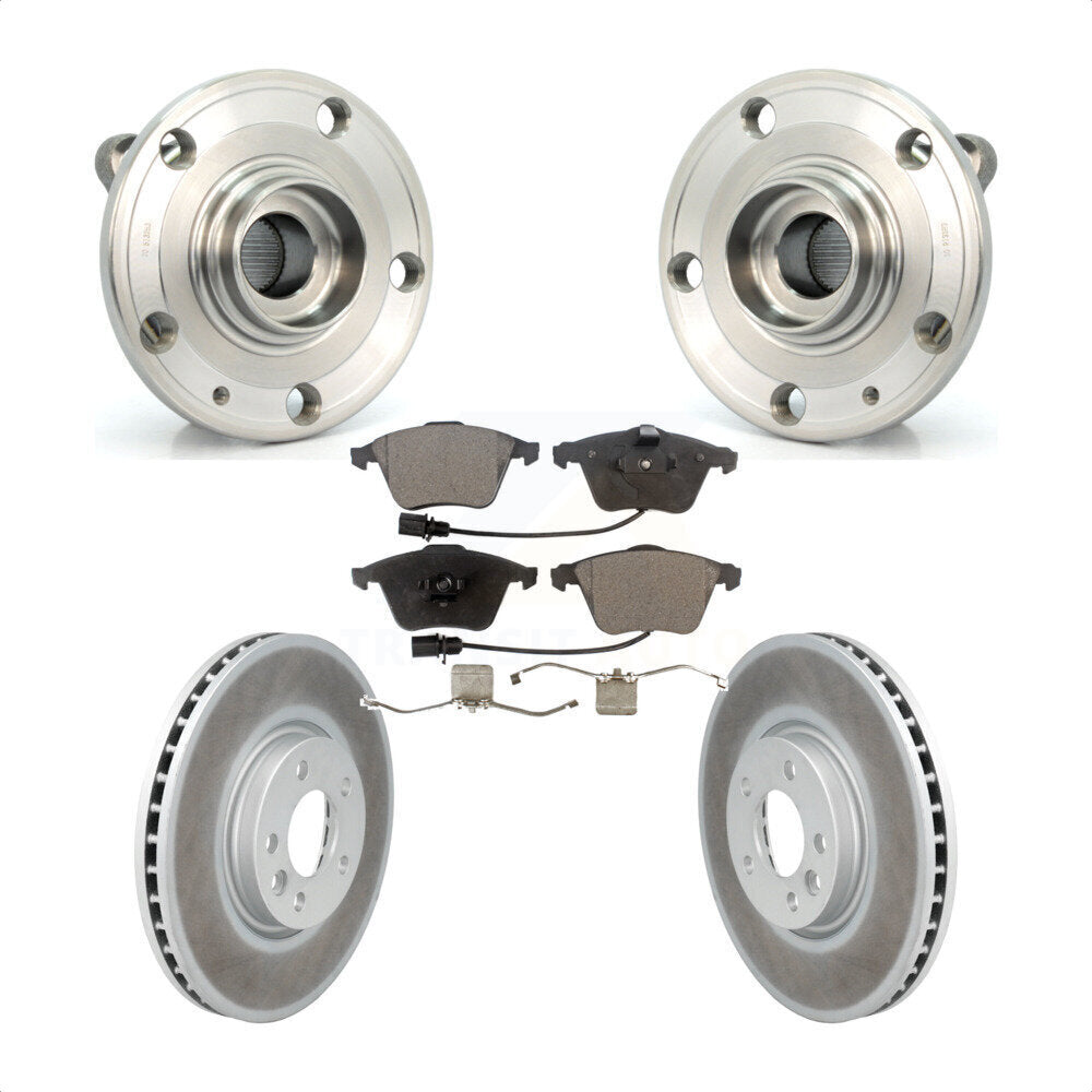 Transit Auto KBB-114766 Wheel Bearing and Hub Assembly for 2009-2012 Volkswagen CC - Front product image