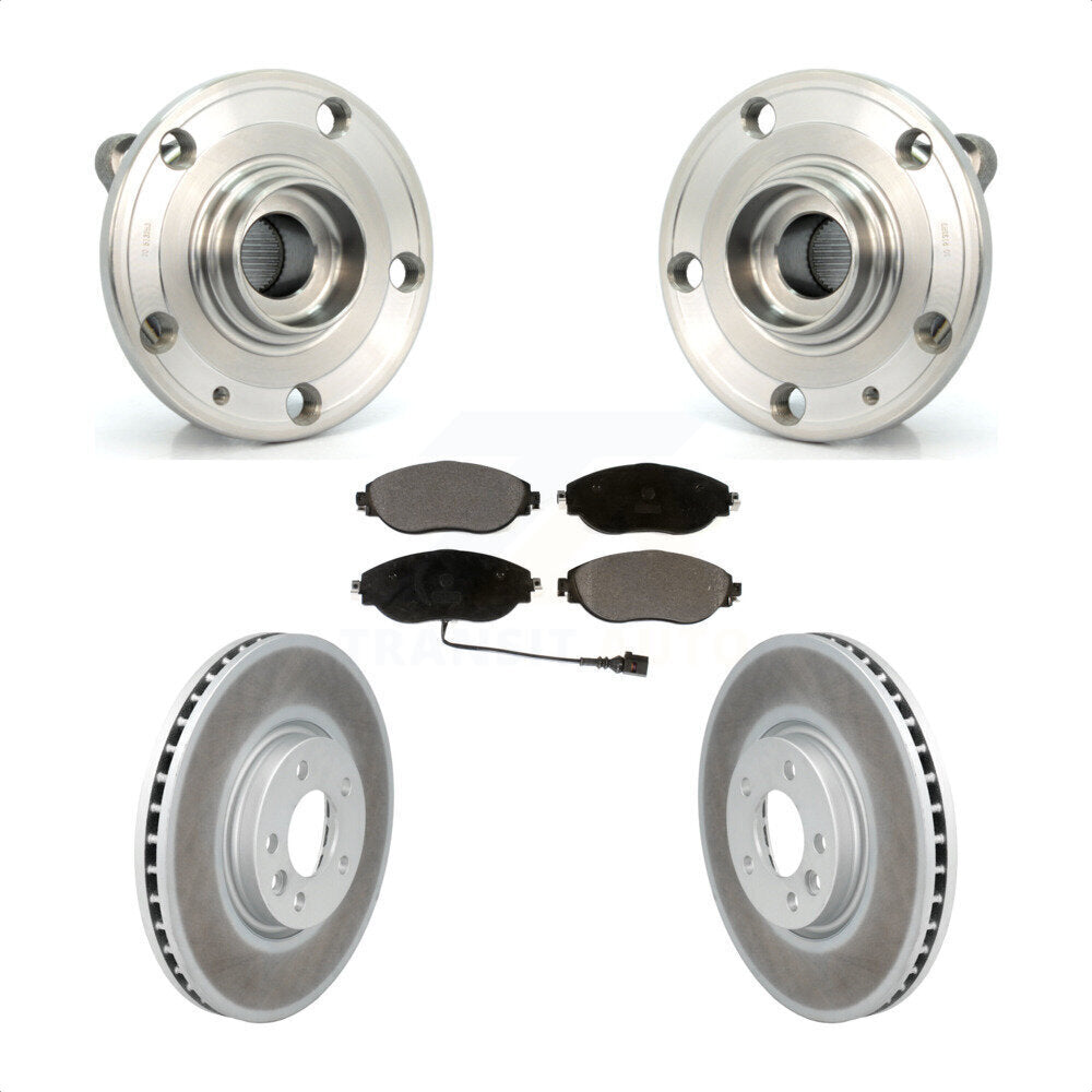 Transit Auto KBB-114767 Wheel Bearing and Hub Assembly for 2013-2016 Volkswagen CC - Front product image