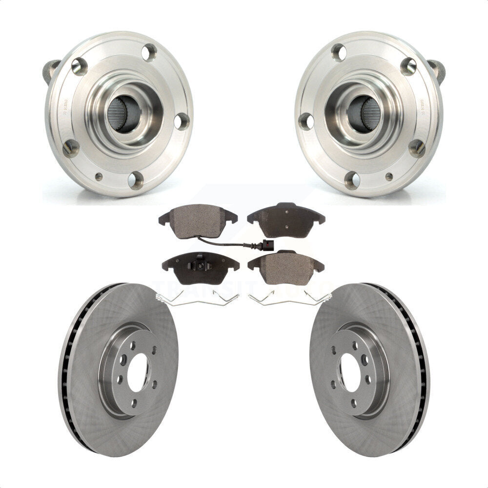 Transit Auto KBB-114801 Wheel Bearing and Hub Assembly for 2009-2012 Volkswagen CC - Front product image