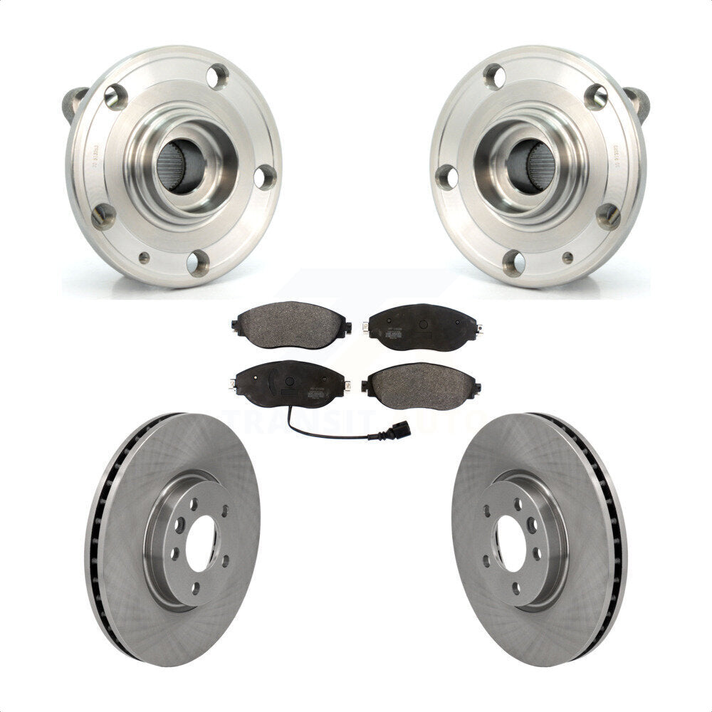 Transit Auto KBB-114802 Wheel Bearing and Hub Assembly for 2013-2016 Volkswagen CC - Front product image