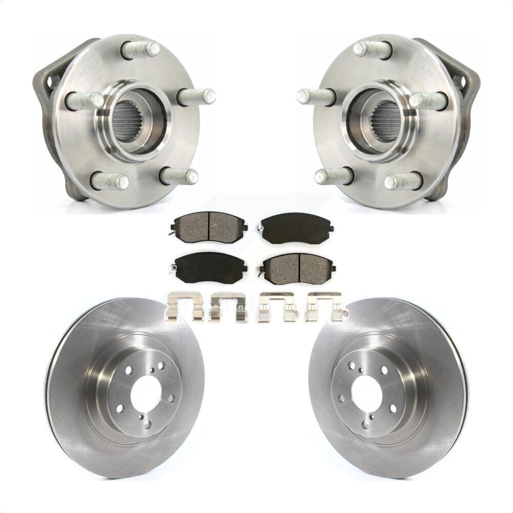 Transit Auto KBB-114830 Wheel Bearing and Hub Assembly for 2011-2014 Subaru Impreza, Subaru Legacy, Subaru Outback & more - Front product image