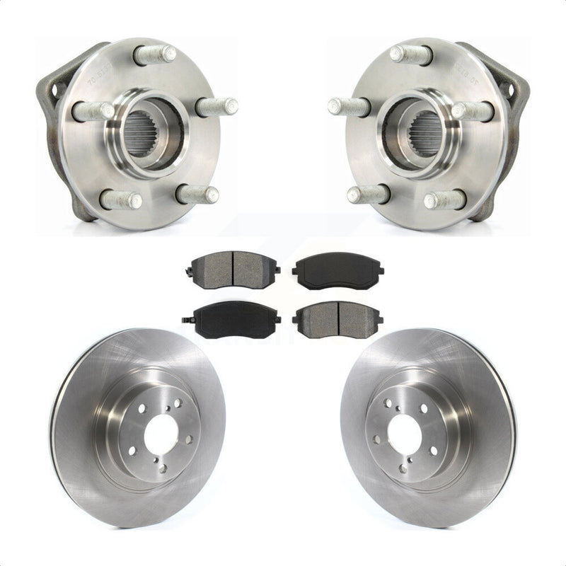 Transit Auto KBB-114831 Wheel Bearing and Hub Assembly for 2005-2013 Subaru WRX, Subaru Legacy, Subaru Impreza & more - Front product image