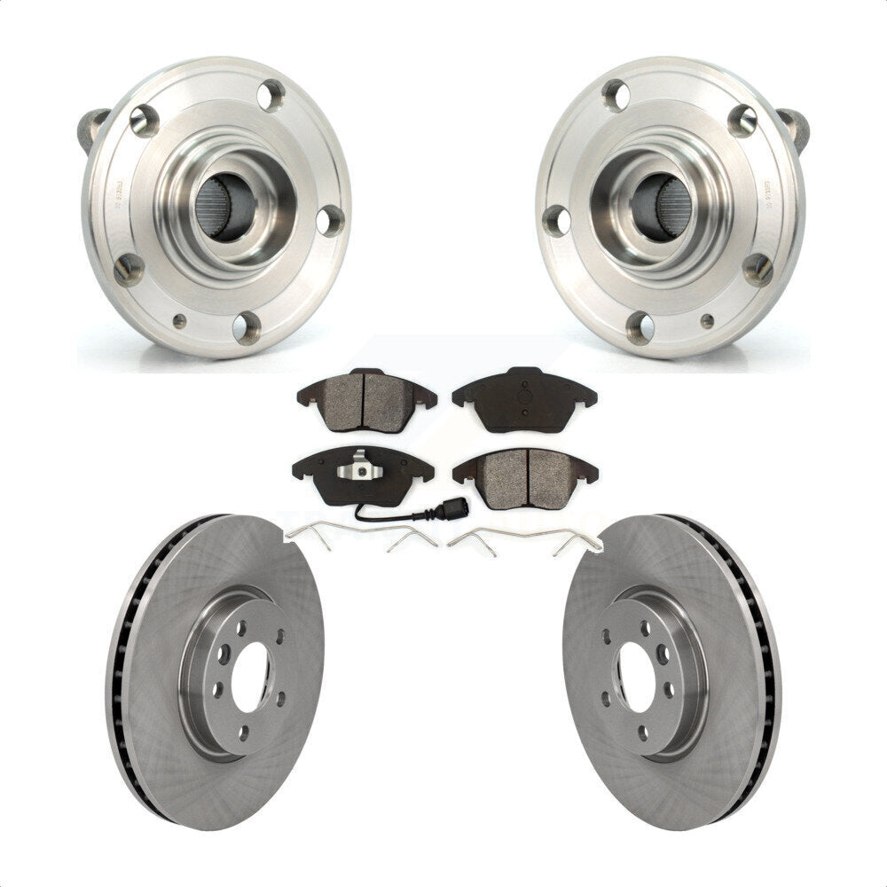 Transit Auto KBB-114832 Wheel Bearing and Hub Assembly for 2009-2012 Volkswagen CC - Front product image