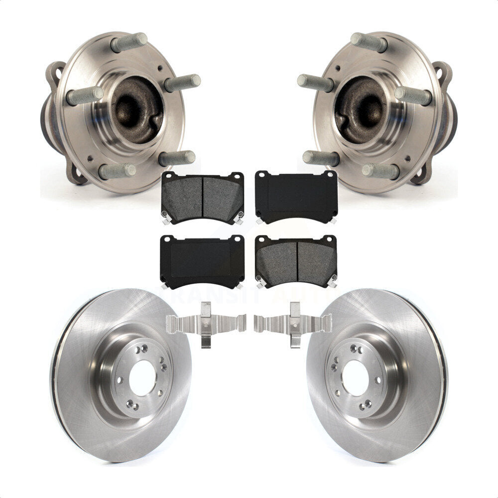 Transit Auto KBB-114834 Wheel Bearing and Hub Assembly for 2011-2014 Hyundai Genesis, Hyundai Equus - Front product image