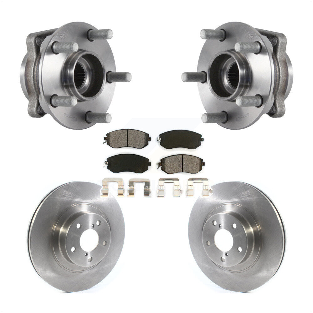 Transit Auto KBB-114849 Wheel Bearing and Hub Assembly for 2015-2018 Subaru Crosstrek, Subaru Forester, Subaru XV Crosstrek - Front product image