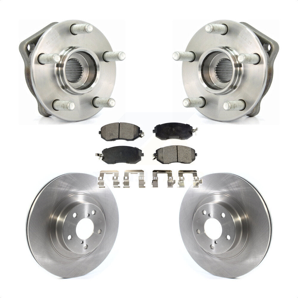 Transit Auto KBB-114853 Wheel Bearing and Hub Assembly for 2011-2014 Subaru Impreza, Subaru Legacy, Subaru Outback & more - Front product image