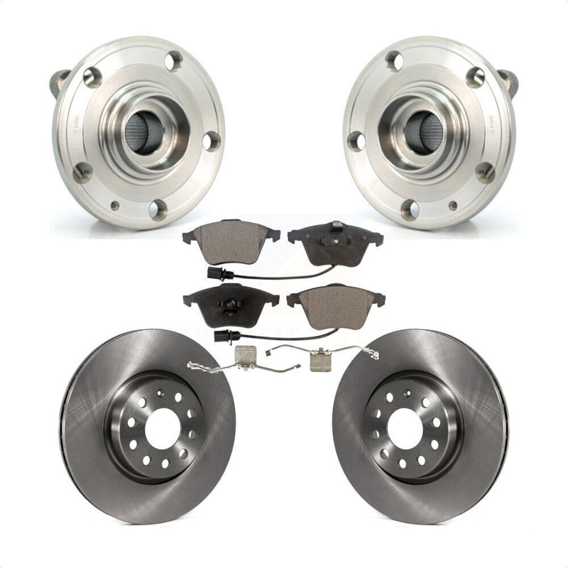 Transit Auto KBB-114855 Wheel Bearing and Hub Assembly for 2009-2012 Volkswagen CC - Front product image