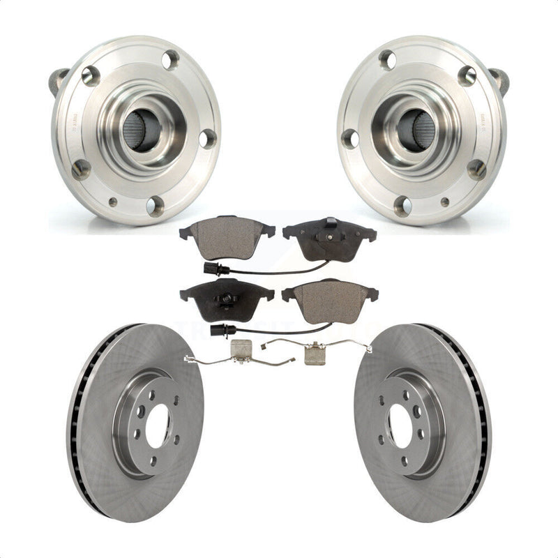 Transit Auto KBB-114858 Wheel Bearing and Hub Assembly for 2009-2012 Volkswagen CC - Front product image