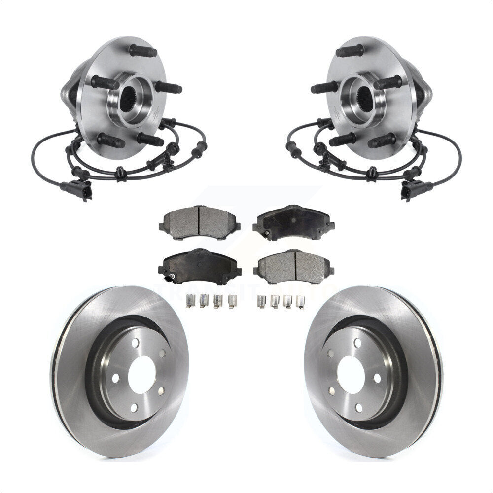 Transit Auto KBB-114879 Wheel Bearing and Hub Assembly for 2013-2017 Jeep Wrangler - Front product image