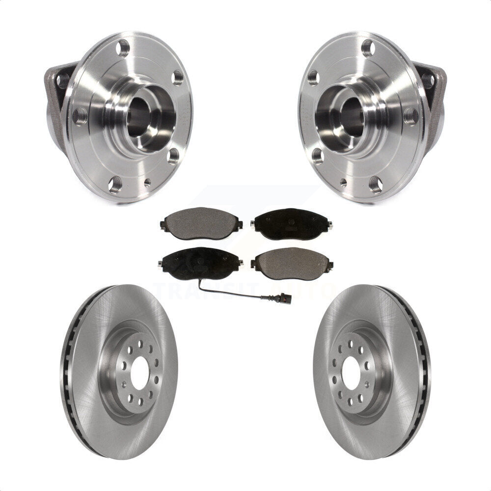 Transit Auto KBB-114880 Wheel Bearing and Hub Assembly for 2015-2023 Audi Q3, Volkswagen Jetta, Volkswagen GTI & more - Front product image