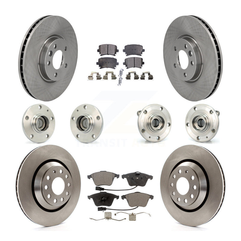 Transit Auto KBB-114917 Wheel Bearing and Hub Assembly for 2009-2010 Volkswagen CC - Front and Rear product image