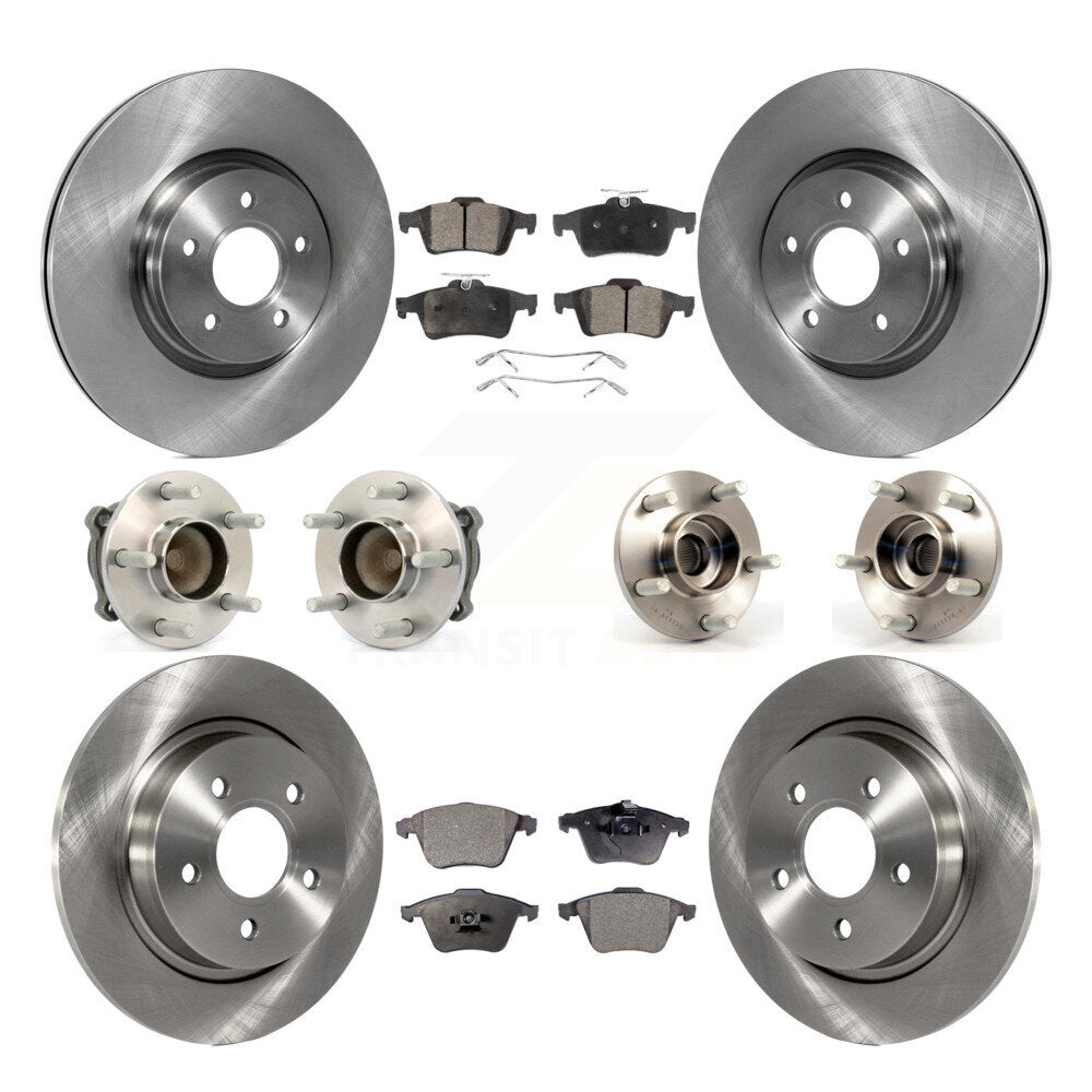 Transit Auto KBB-114918 Wheel Bearing and Hub Assembly for 2004-2013 Volvo S40, Volvo V50, Volvo C70 - Front and Rear product image