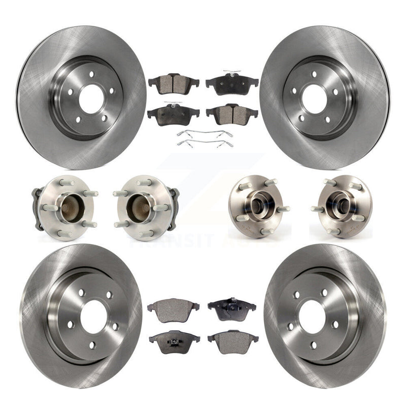 Transit Auto KBB-114918 Wheel Bearing and Hub Assembly for 2004-2013 Volvo S40, Volvo V50, Volvo C70 - Front and Rear product image