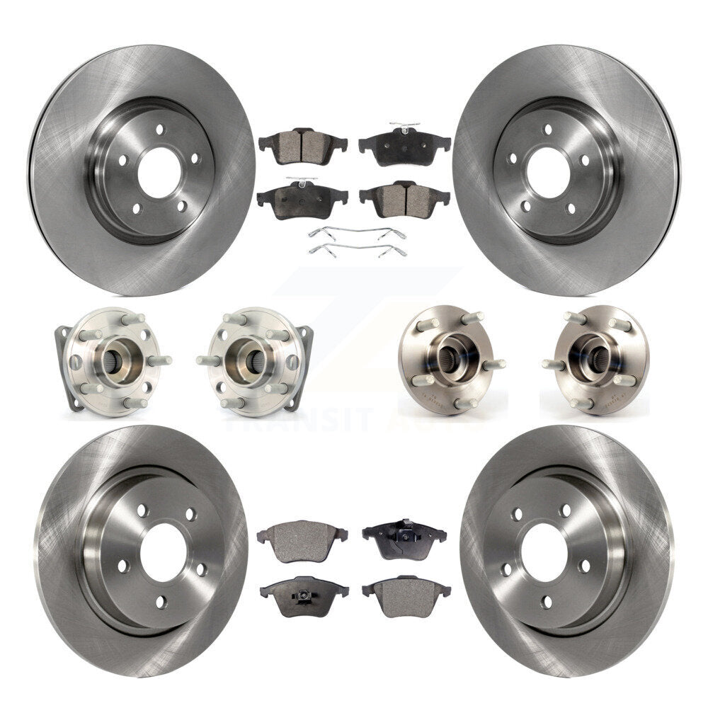 Transit Auto KBB-114919 Wheel Bearing and Hub Assembly for 2005-2010 Volvo S40, Volvo V50 - Front and Rear product image