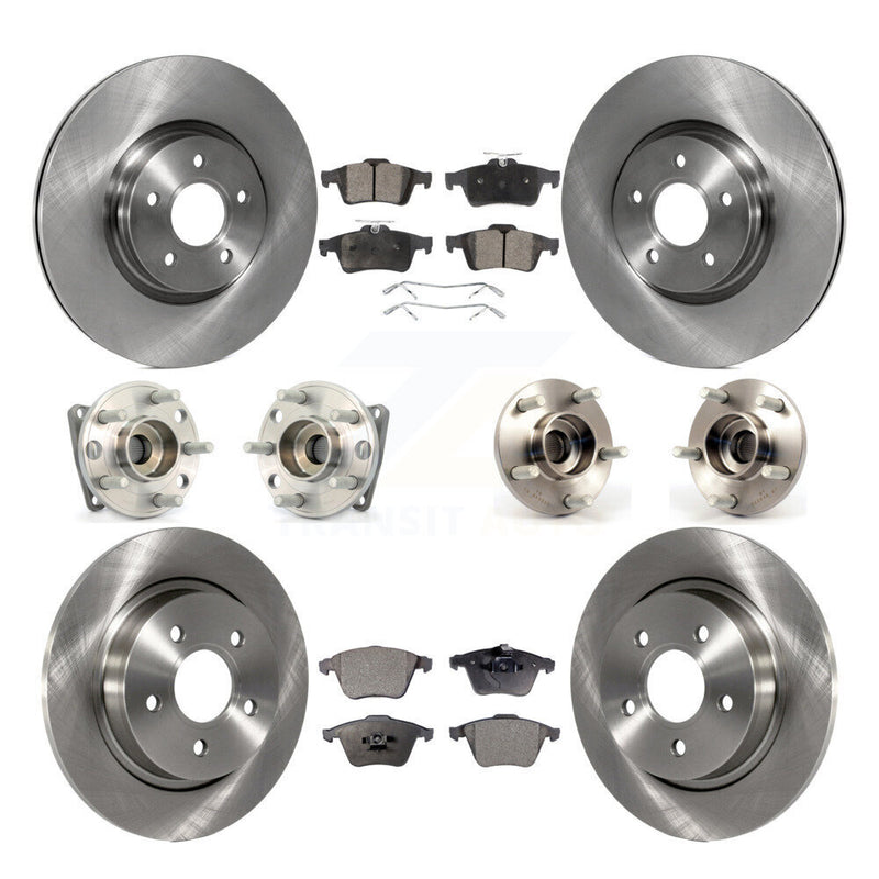 Transit Auto KBB-114919 Wheel Bearing and Hub Assembly for 2005-2010 Volvo S40, Volvo V50 - Front and Rear product image