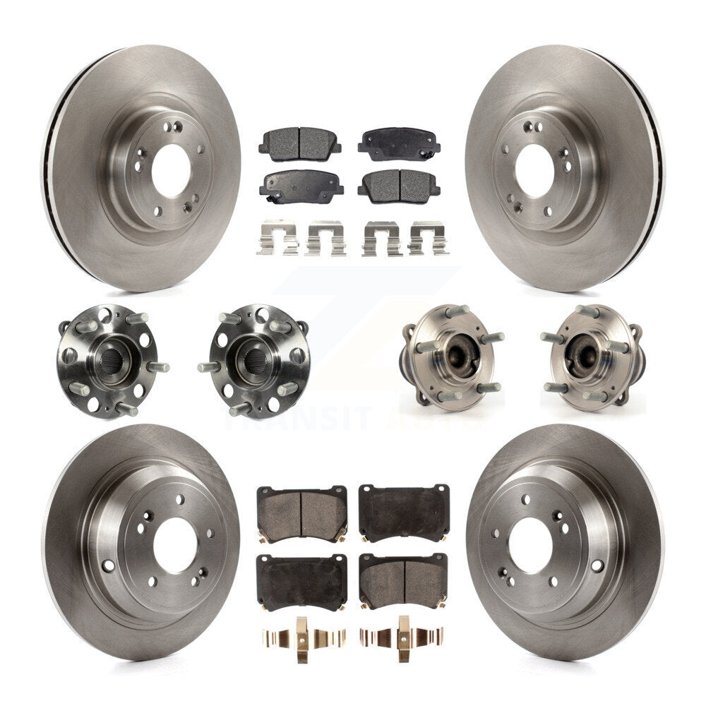 Transit Auto KBB-114920 Wheel Bearing and Hub Assembly for 2009-2010 Hyundai Genesis - Front and Rear product image