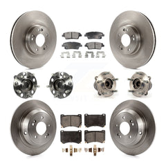 Transit Auto KBB-114921 Wheel Bearing and Hub Assembly for 2010-2014 Hyundai Genesis - Front and Rear product image