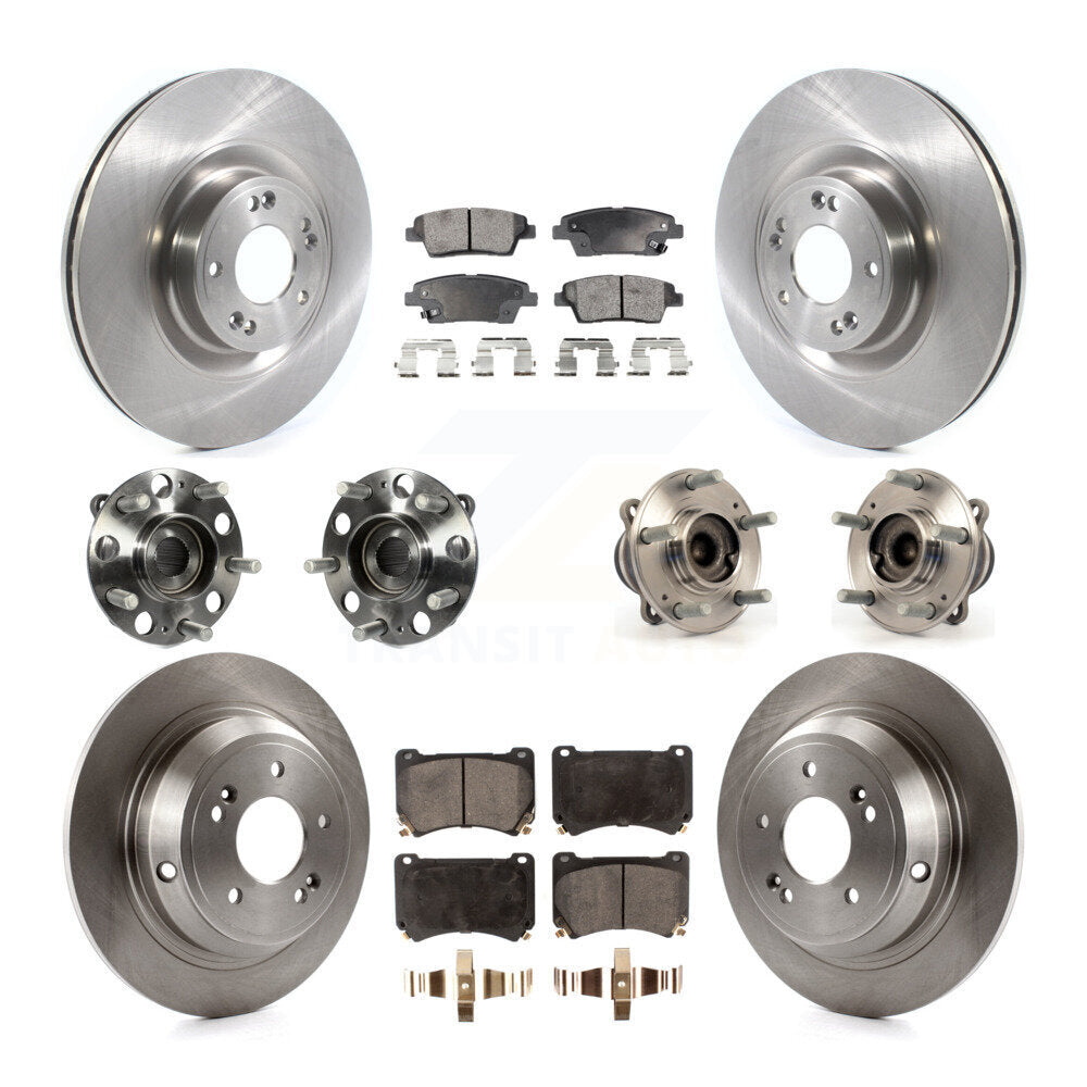 Transit Auto KBB-114922 Wheel Bearing and Hub Assembly for 2012-2014 Hyundai Genesis - Front and Rear product image