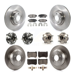 Transit Auto KBB-114922 Wheel Bearing and Hub Assembly for 2012-2014 Hyundai Genesis - Front and Rear product image