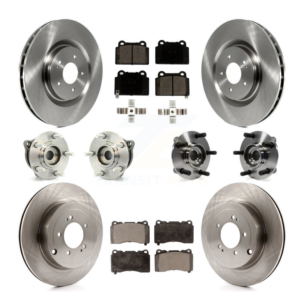 Transit Auto KBB-114930 Wheel Bearing and Hub Assembly for 2008-2015 Mitsubishi Lancer - Front and Rear product image
