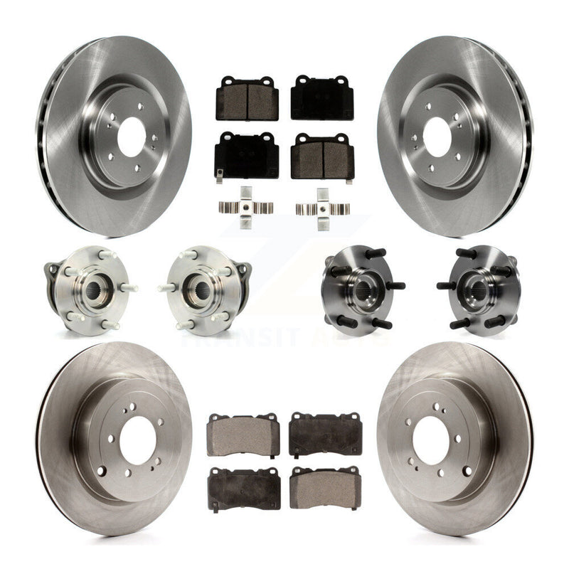 Transit Auto KBB-114930 Wheel Bearing and Hub Assembly for 2008-2015 Mitsubishi Lancer - Front and Rear product image