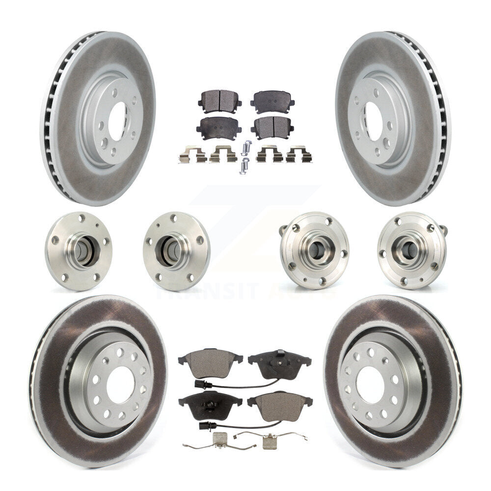Transit Auto KBB-114934 Wheel Bearing and Hub Assembly for 2009-2010 Volkswagen CC - Front and Rear product image