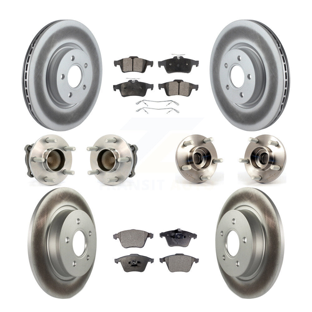 Transit Auto KBB-114935 Wheel Bearing and Hub Assembly for 2004-2013 Volvo S40, Volvo V50, Volvo C70 - Front and Rear product image