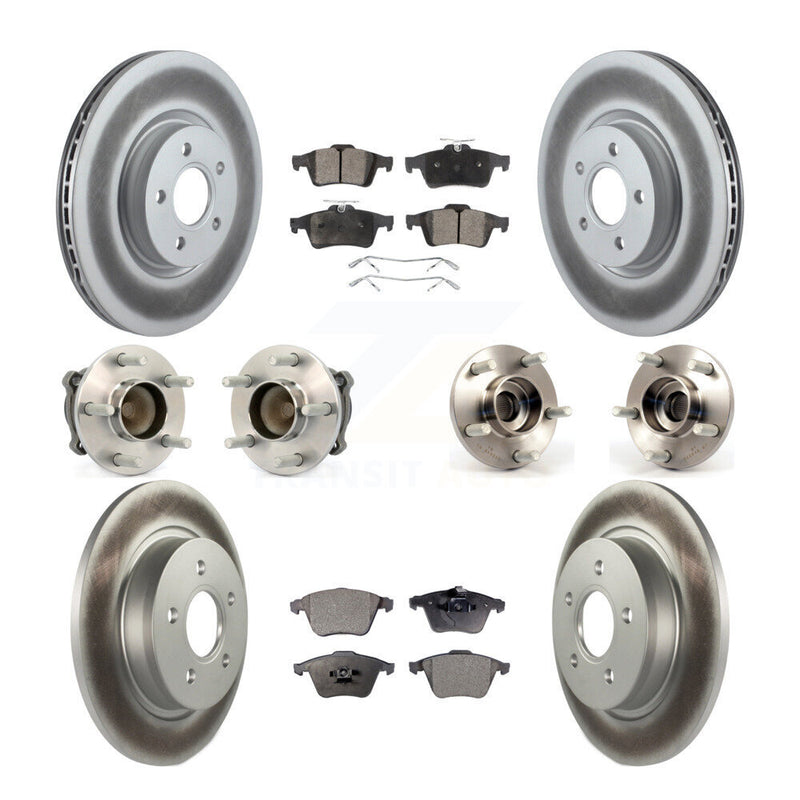 Transit Auto KBB-114935 Wheel Bearing and Hub Assembly for 2004-2013 Volvo S40, Volvo V50, Volvo C70 - Front and Rear product image