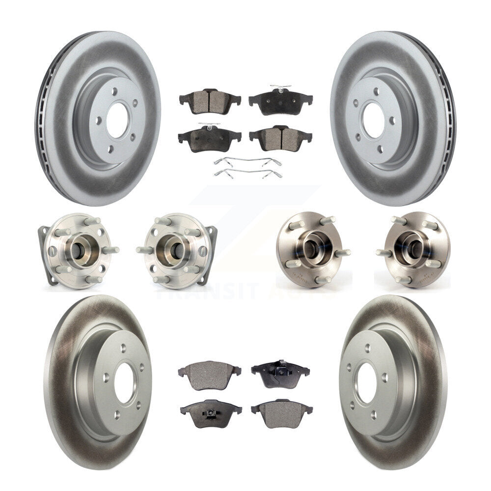 Transit Auto KBB-114936 Wheel Bearing and Hub Assembly for 2005-2010 Volvo S40, Volvo V50 - Front and Rear product image