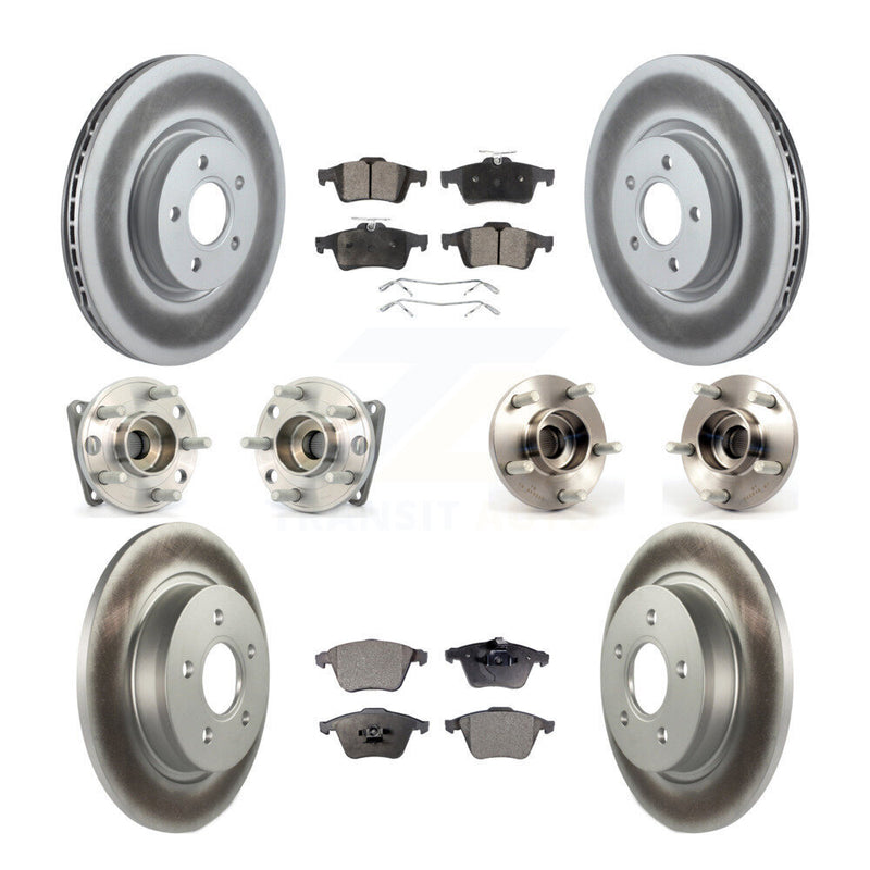 Transit Auto KBB-114936 Wheel Bearing and Hub Assembly for 2005-2010 Volvo S40, Volvo V50 - Front and Rear product image