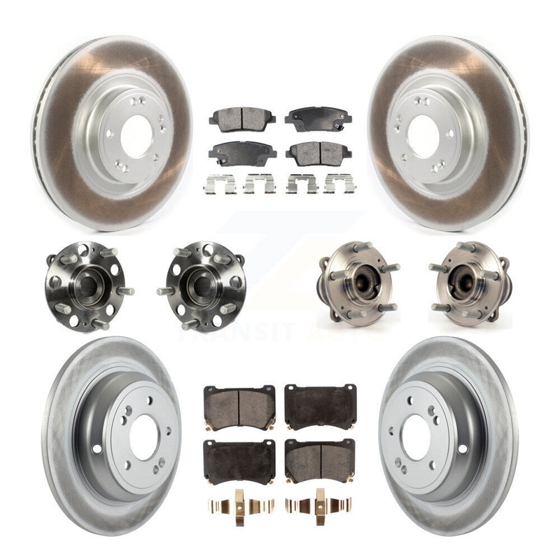 Transit Auto KBB-114938 Wheel Bearing and Hub Assembly for 2010-2014 Hyundai Genesis - Front and Rear product image