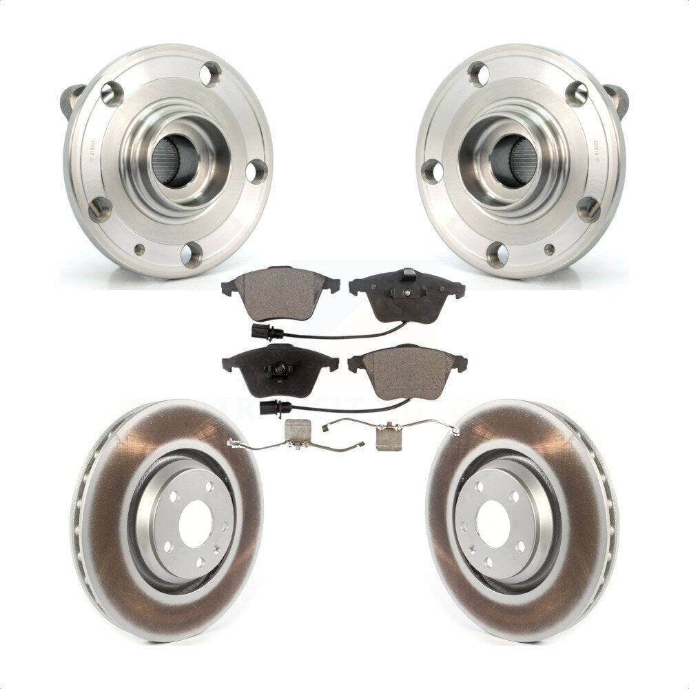 Transit Auto KBB-114945 Wheel Bearing and Hub Assembly for 2008-2015 Audi TT Quattro, Audi TTS Quattro - Front product image