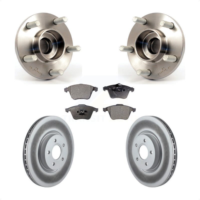 Transit Auto KBB-114947 Wheel Bearing and Hub Assembly for 2004-2013 Volvo C70, Volvo S40, Volvo V50 - Front product image