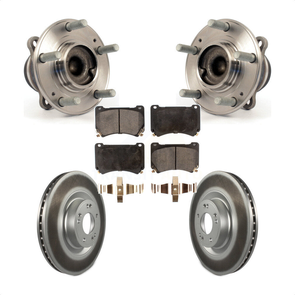 Transit Auto KBB-114949 Wheel Bearing and Hub Assembly for 2011-2014 Hyundai Genesis, Hyundai Equus - Front product image