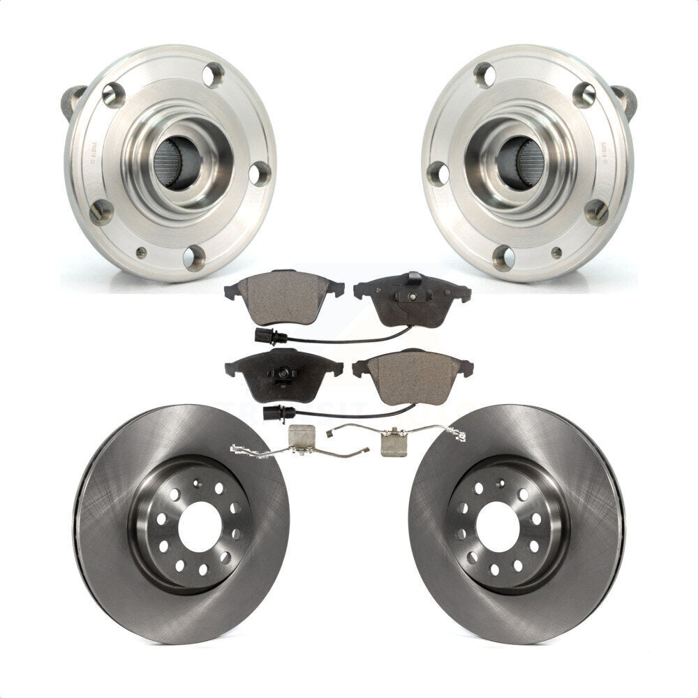 Transit Auto KBB-114962 Wheel Bearing and Hub Assembly for 2009-2012 Volkswagen CC - Front product image