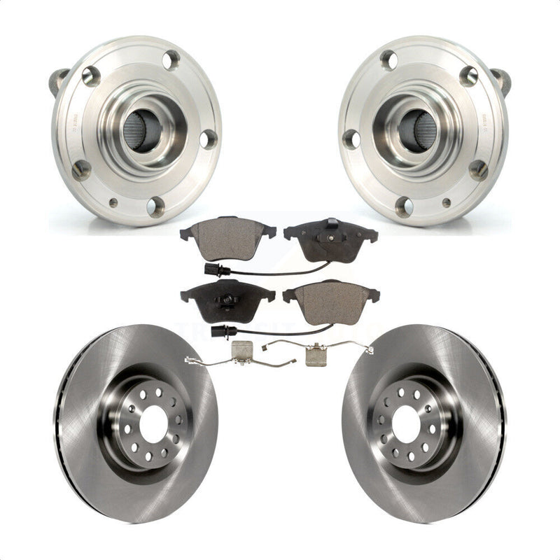 Transit Auto KBB-114963 Wheel Bearing and Hub Assembly for 2006-2013 Volkswagen CC, Volkswagen Golf R, Volkswagen Passat CC & more - Front product image