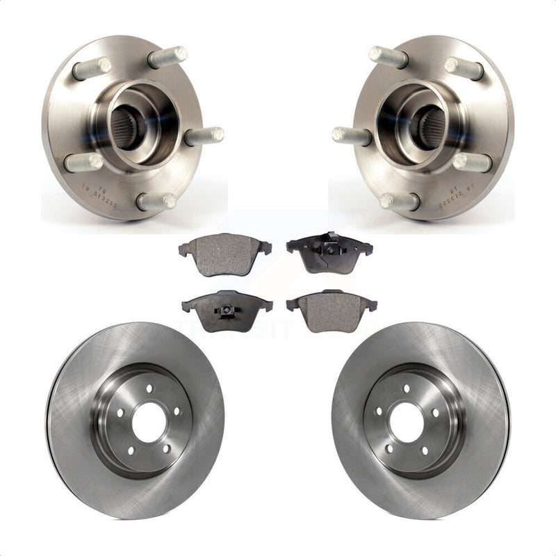Transit Auto KBB-114966 Wheel Bearing and Hub Assembly for 2004-2013 Volvo C70, Volvo S40, Volvo V50 - Front product image