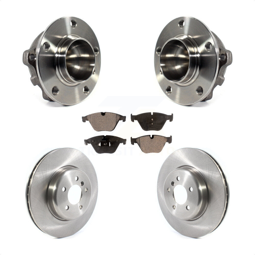 Transit Auto KBB-114971 Wheel Bearing and Hub Assembly for 2011-2018 BMW 535d, BMW 640i Gran Coupe, BMW 640i & more - Front product image