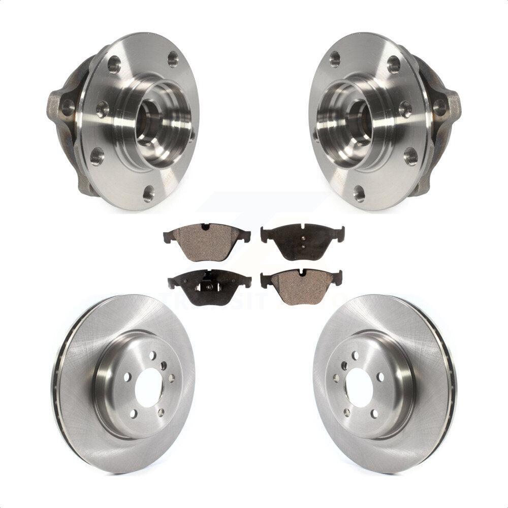 Transit Auto KBB-114973 Wheel Bearing and Hub Assembly for 2011-2019 BMW 535d xDrive, BMW 640i xDrive, BMW 640i xDrive Gran Coupe & more - Front product image