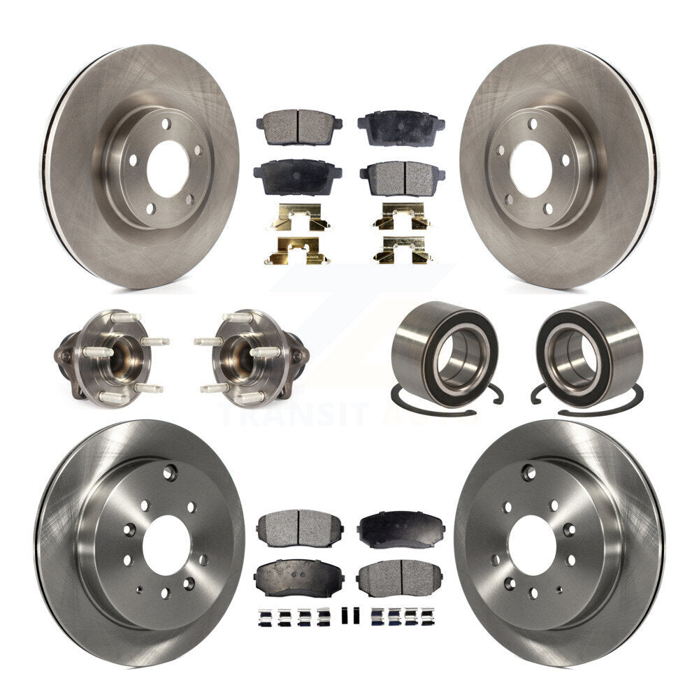 Transit Auto KBB-114983 Wheel Bearing for 2010 Ford Edge, Lincoln MKX - Front and Rear product image