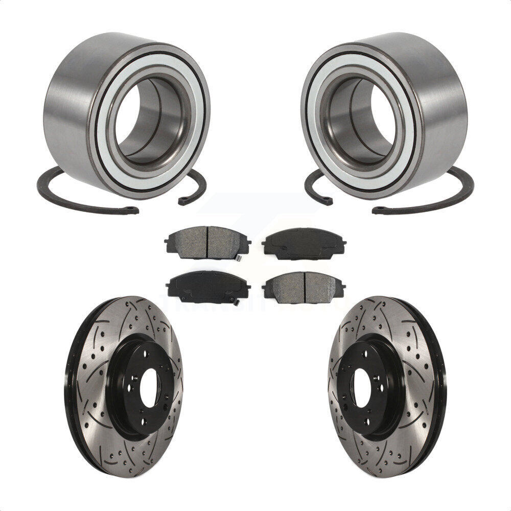 Transit Auto KBB-115004 Wheel Bearing for 2002-2006 Acura RSX - Front product image